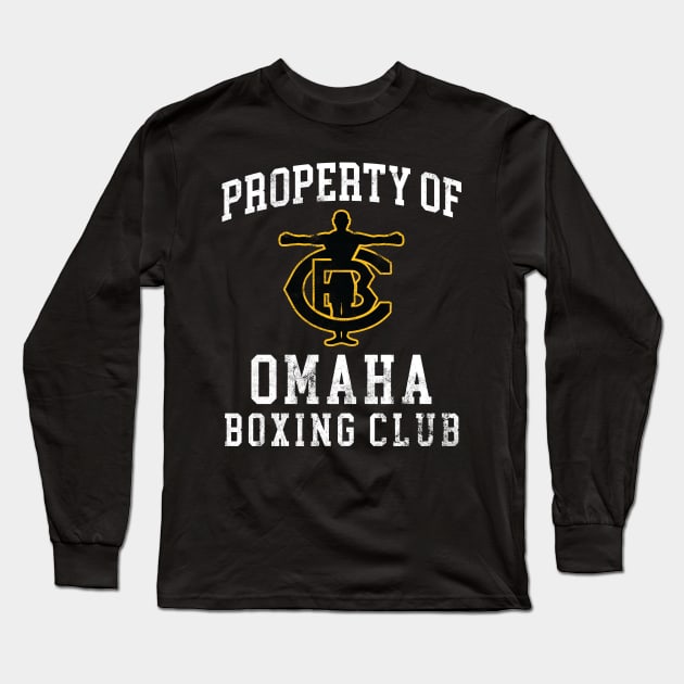 omaha nebraska (distressed) Long Sleeve T-Shirt by RichyTor